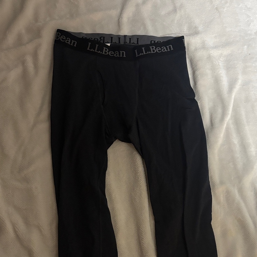 L.L. Bean Classic Black Long Johns